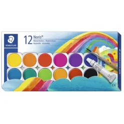 Acuarela escolar 12 colores Noris<Staedtler Sale