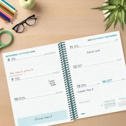 Agenda espiral cuarto 2025-26 Diva Selva semana vista horizontal 2025-2026<Finocam Sale