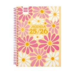Agenda espiral cuarto 2025-26 Diva Spring semana vista horizontal 2025-2026<Finocam Discount