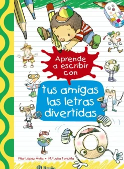 Aprende a escribir con tus amigas las letras divertidas< Online