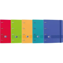 Archivador A4 4 anillas con recambio colores surtidos<Oxford Best