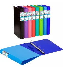 Archivador A4 4 anillas 40mm PP Foam Style colores surtidos<Carchivo New