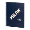 Bloc A4 80 hojas cuadro 5x5mm azul serie 1918<Milan Best