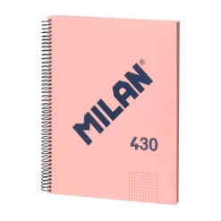 Bloc A4 80 hojas cuadro 5x5mm rosa serie 1918<Milan Outlet