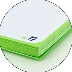 Bloc A4 verde manzana cuadro 5mm. 80 hojas Europeanbook<Oxford Best