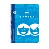 Bloc cuarto cuadrovía 3mm. 40 hojas tapa blanda colores surtidos<Lamela Sale