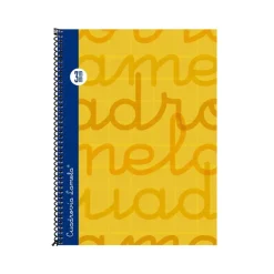 Bloc cuarto cuadrovía 3mm. 80 hojas tapa extra dura naranja<Lamela Clearance