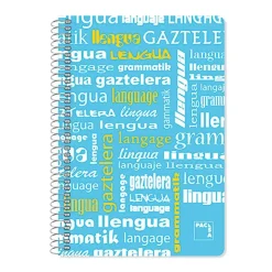 Bloc folio cuadro 4mm. 80 hojas Lenguaje Plastipac<Pacsa Clearance