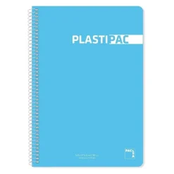 Bloc folio pauta 3,5mm. 80 hojas colores surtidos Plastipac<Pacsa Sale