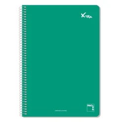 Bloc folio Xtra cuadro 4mm. 80 hojas tapa dura Xtra colores surtidos<Pacsa