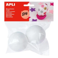 Bolas de pórex 6cm 2 unidades<Apli Outlet