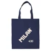 Bolsa de tela tote bag color azul marino serie 1918<Milan Hot