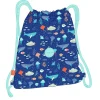 Bolsa saco mundo marino azul 26x34cm<Rubio Sale