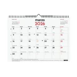Calendario pared L escribir 2025-2026 16 meses<Finocam Hot