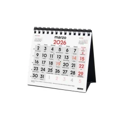 Calendario sobremesa 2026 números grandes XXS<Finocam Outlet