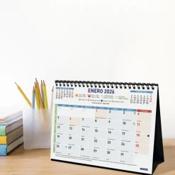 Calendario sobremesa color 2026 escribir S<Finocam New