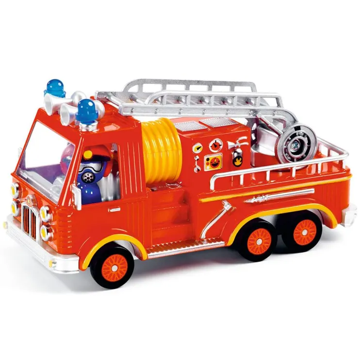 Camión metal Captain Fire Crazy Motors escala 1:43<Djeco Outlet