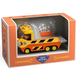 Camión metal Crazy Truck Crazy Motors escala 1:43<Djeco Hot