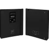 Carpeta A4 4 anillas 40mm polyfoam negro Unequal Minimal<Grafoplas Online