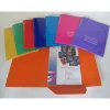 Carpeta folio de cartón azul con solapas<Saro Discount