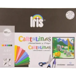 Cartulina A4 10 colores Canson<Guarro Hot
