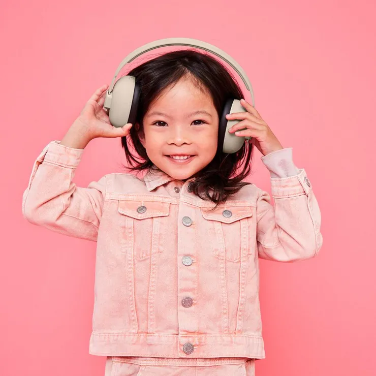 Cascos protectores anti ruido Hush arena marfil<Kreafunk Best
