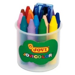 Cera 16 colores con afilalápiz<Jovi