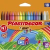 Cera 18 colores<Plastidecor New