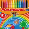 Cera 12 colores<Plastidecor New