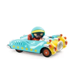 Coche metal Blue Gun Crazy Motors escala 1:43<Djeco Sale