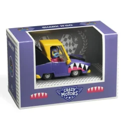 Coche metal Shark and Go Crazy Motors escala 1:43<Djeco