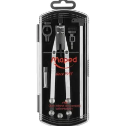 Compás técnico micrométrico con alargador<Maped Sale