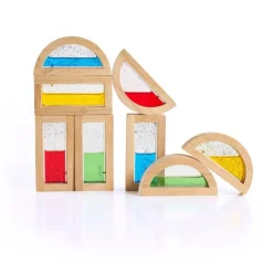 Construcción bloques Rainbow shimmering water<Guidecraft Online