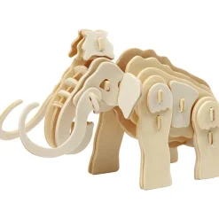 Construcción de madera para ensamblar mamut 3D<Creativ Company