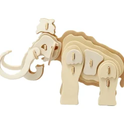 Construcción de madera para ensamblar mamut 3D<Creativ Company