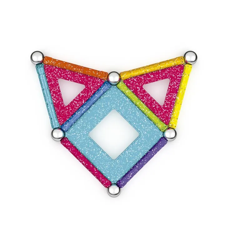 Construcción magnética 22 piezas glitter recycled<Geomag Clearance