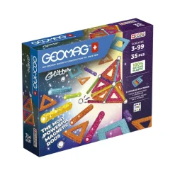 Construcción magnética 35 piezas glitter recycled<Geomag Discount