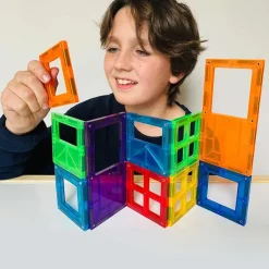 Construcción magnética puertas y ventanas 16 piezas Imanix<Imanix by Braintoys New