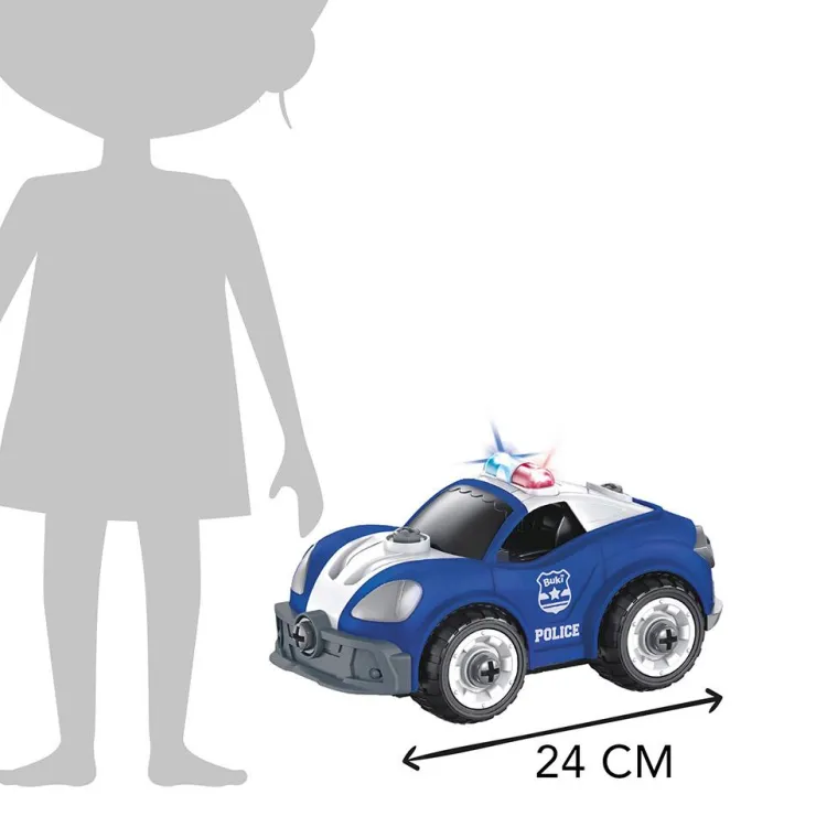 Construye coche de policía RC<Buki Clearance