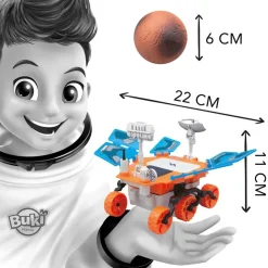 Construye vehículo espacial Mars Rover solar<Buki Best