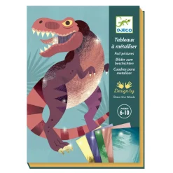 Crea cuadros metalizados dinosaurios<Djeco Best