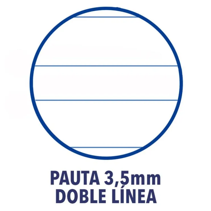 Cuaderno A4 pauta 3,5mm. 48 hojas<Oxford Outlet