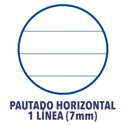 Cuaderno A4 raya horizontal 48hj tapa plástico<Oxford New