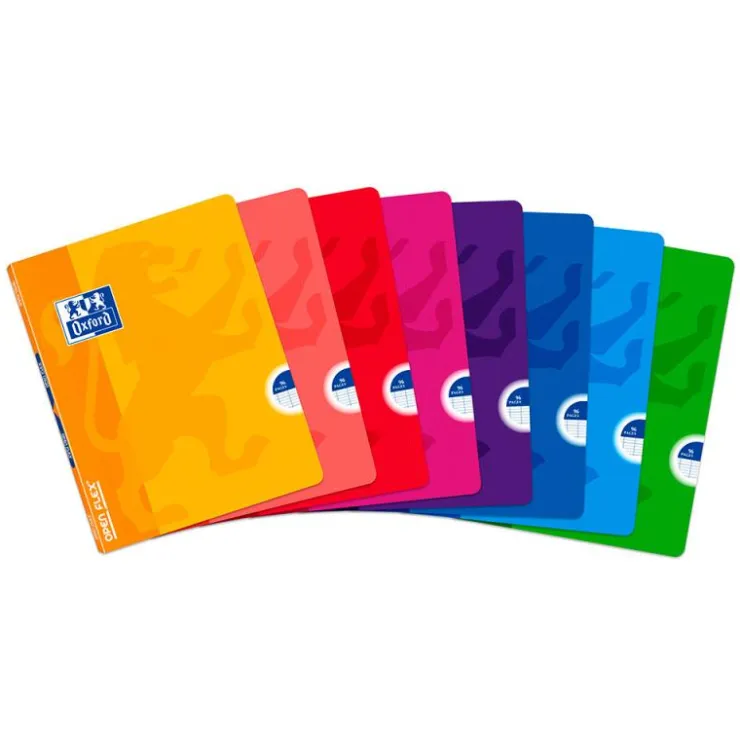 Cuaderno A5 raya horizontal 48hojas tapa plástico<Oxford Discount