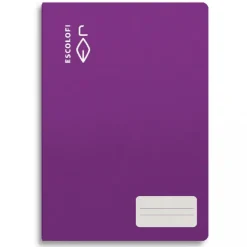 Cuaderno cuarto violeta pauta Montessori 3,5mm. 32 hojas<Escolofi Discount