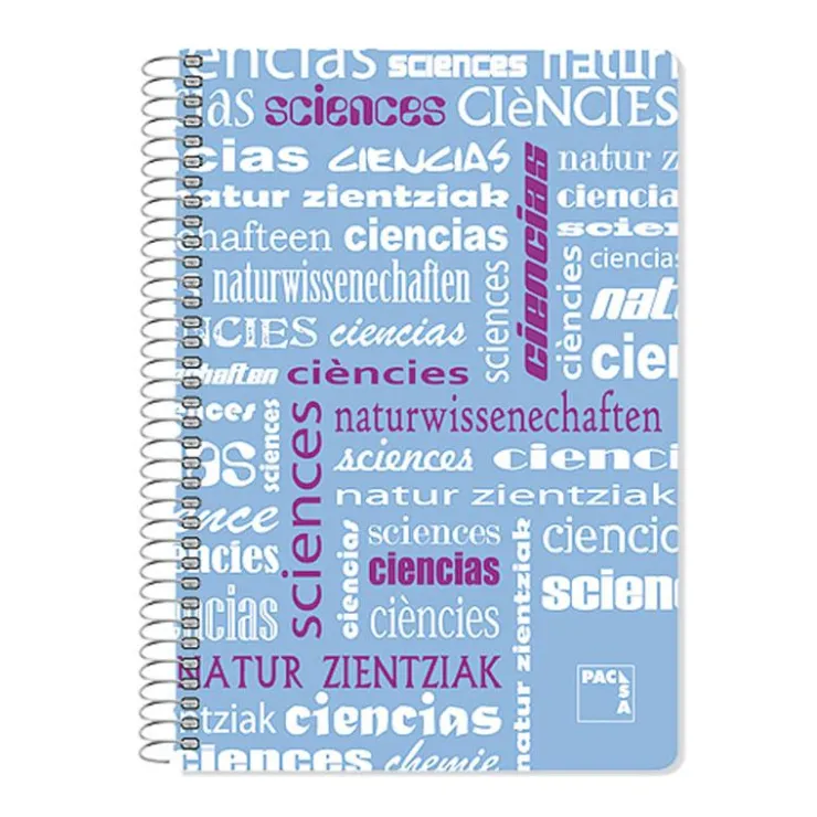 Cuaderno folio cuadro 4mm. 80 hojas Ciencias Plastipac<Pacsa