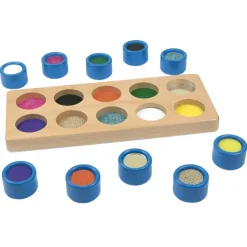 Cubos táctiles juego sensorial texturas<Andreu Toys Online