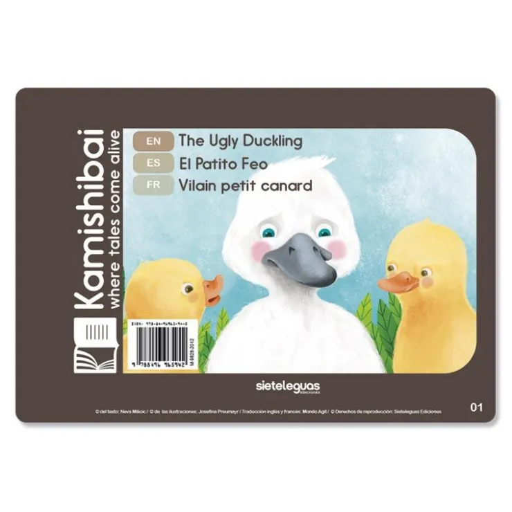 Cuento Kamishibai Mini: El Patito Feo (Serie A4 Family)<