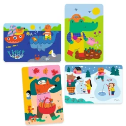 Dibujos mágicos para colorear las cuatro estaciones<Djeco Sale