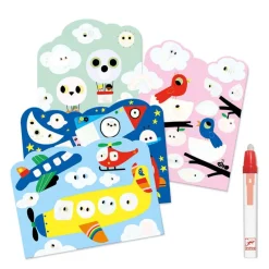 Dibujos mágicos para colorear en el cielo<Djeco Clearance